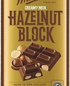 Whittaker’s Choco Hazelnut / Hazelnut Chocolate Block – Case of 12 × 250 g