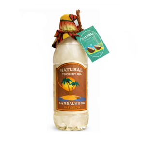Natural Coconut Oil Sandalwood Infusion